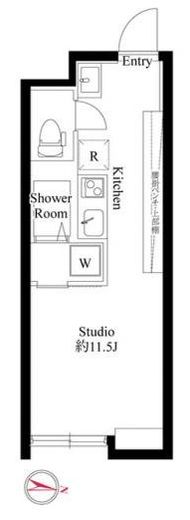 グランパセオ目黒大塚山 305 間取り図
