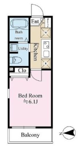 テラス戸越公園 302 間取り図
