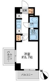 アーデン門前仲町 504 間取り図