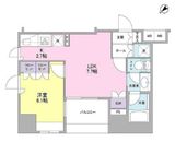 コンフォリア池袋DEUX 702 間取り図