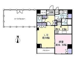 パークレーン渋谷本町 4階 間取り図