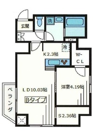cLass Noa Togoshi 602 間取り図