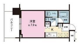 ブリリアタワー浜離宮 11階 間取り図