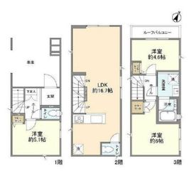 Kolet金町 (コレット金町)#03#09#14#15#16 #14 間取り図
