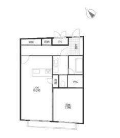 三樹ビル 803 間取り図