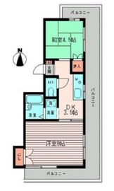 ベルコート代々木上原 302 間取り図