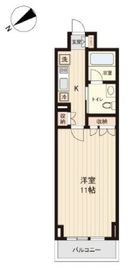 プラティーク清澄白河 101 間取り図