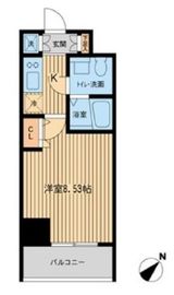 エコロジー潮見レジデンス 101 間取り図