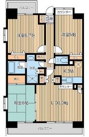 CITY SPIRE西葛西 (シティスパイア西葛西) 404 間取り図