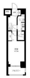 ジェノヴィア浜松町グリーンヴェール 4階 間取り図