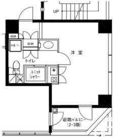 プレイアデ一番町 5階 間取り図