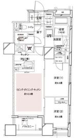 アスコットパーク日本橋小伝馬町 9階 間取り図