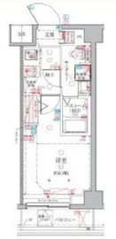 クレヴィスタ横浜綱島 5階 間取り図