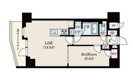 S-RESIDENCE駒沢大学駅前 (エスレジデンス駒沢大学駅前) 1302 間取り図