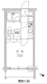 アレ・ベルト下丸子 305 間取り図