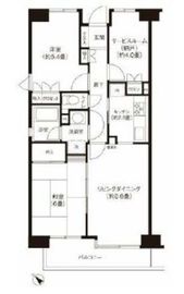 ステラメゾン武蔵小山 5階 間取り図