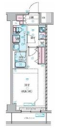 GENOVIA川崎鈴木町skygarden 1階 間取り図