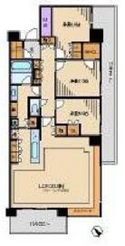 HARUMI FLAG PARK VILLAGE (晴海フラッグ パークヴィレッジ) 9階 間取り図