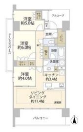 ベリスタ高井戸駅前 9階 間取り図