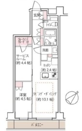 オープンレジデンシア文京西片 3階 間取り図