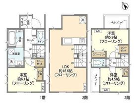 Kolet金町 (コレット金町)#02#07#08 #02 間取り図