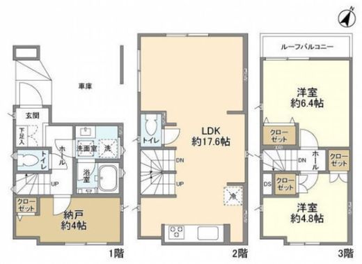 Kolet金町 (コレット金町)#03#09#14#15#16 #16 間取り図
