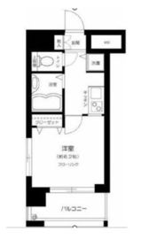 ラグジュアリーアパートメント三田慶大前 6階 間取り図