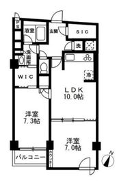 アーバンパーク代官山2 206 間取り図