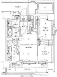 グローリオコンフォート文京本駒込 9階 間取り図