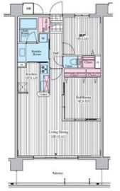 クロスレジデンス東十条 1402 間取り図