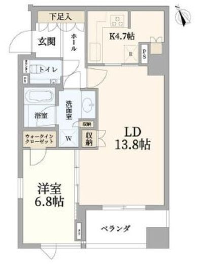プレミスト南青山 5階 間取り図
