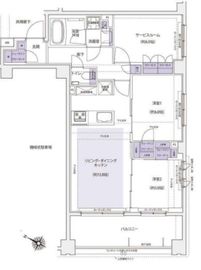 KDXレジデンス横濱紅葉坂 606 間取り図