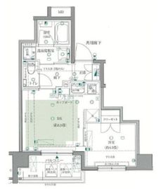 アージョ大崎 8階 間取り図