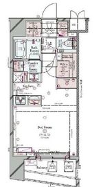 コンシェリア渋谷笹塚PREMIUM VIEW 9階 間取り図