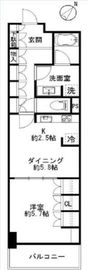 グレーシア横浜関内クオリテ 3階 間取り図
