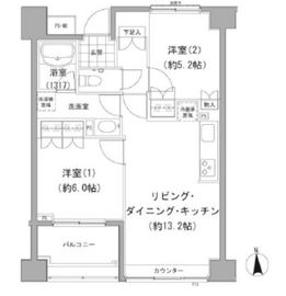 エーデル練馬 703 間取り図