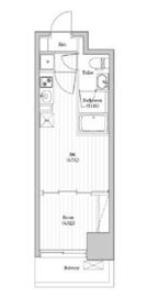 アーバンパーク日暮里 701 間取り図
