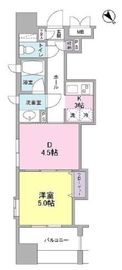 パークフラッツ横濱公園 214 間取り図