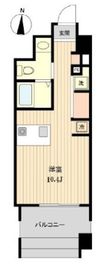 プライマル亀戸 602 間取り図