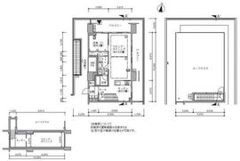 東雲キャナルコートCODAN 17-1401 間取り図