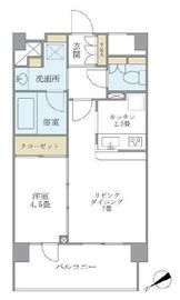 プレミアコンフォート西荻窪 201 間取り図