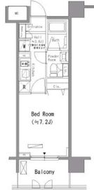 パークアクシス住吉 302 間取り図