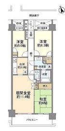 パセオTOKYOイースト 2階 間取り図