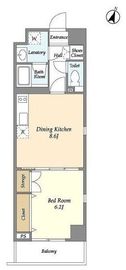 アパルトマン山手公園 2階 間取り図