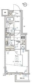 SYFORME TSUNASHIMA (シーフォルム綱島) 6階 間取り図