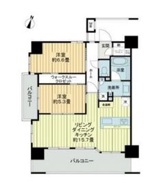 セルアージュ西横浜クリエール 3階 間取り図