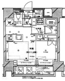 ピアース大井仙台坂 5階 間取り図
