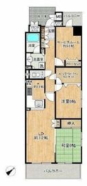 クレストフォルム横浜グランウエスト 5階 間取り図