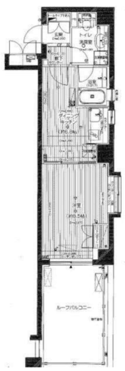 ダイナシティ三軒茶屋 3階 間取り図