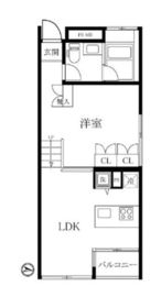 杜山邸 102 間取り図